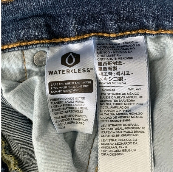 NWT Levi's 559 Jeans 30 x 30 Relaxed Straight Leg Stretch - Picture 6 of 16